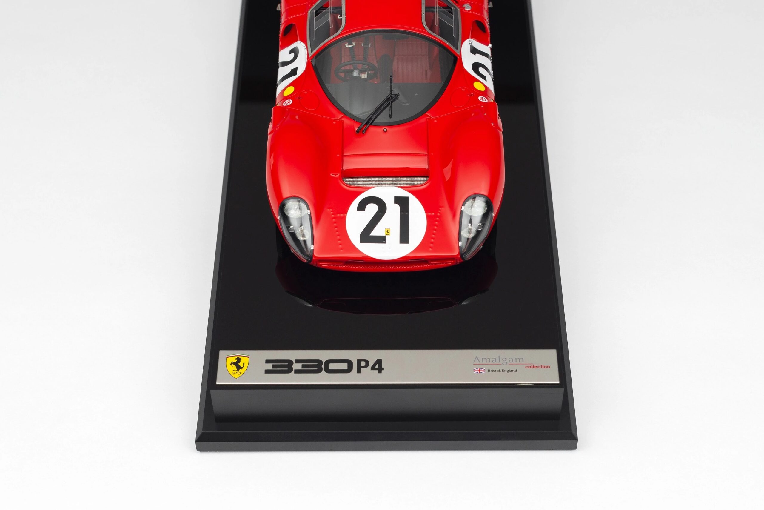 M5933 127 Ferrari 330 P4 0858GT 1.18 Scale Plaque Detail 1 4000x2677 crop center scaled