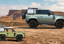 Land Rover Defender By Lego