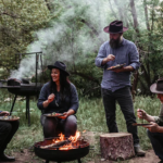 Cowboy Fire Pit Grill By Barebones Living