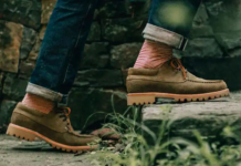 The Ridge Moc Waxed Suede By Taylor Stitch