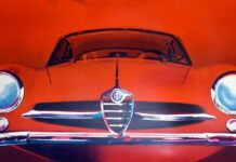 Tony’s Choice: Sprint Speciale Alfa Romeo Showroom Poster