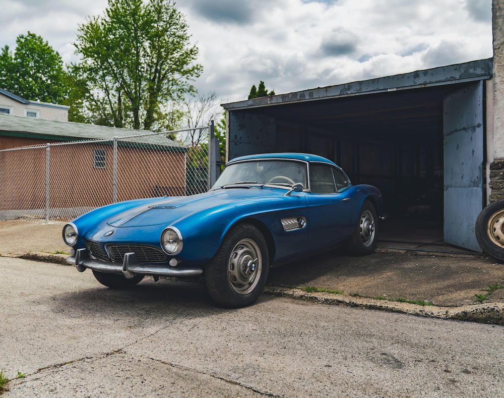 Hidden For Over 40 Years: 1957 BMW 507 Series II Roadster