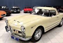 1961 Alfa Romeo 2000 Touring Spider