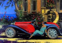 Tony’s Choice: Bugatti Type 55 Super Sport “Evening Light” Barry Rowe Tony’s Choice: Bugatti Type 55 Super Sport "Evening Light" Barry Rowe