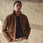 Italian Suede Zip Aviator By Todd Snyder