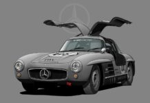 Mercedes-Benz 300 SL Coupé W 198 By Helge Jepsen