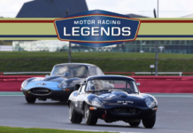 Motor Racing Legends: Roaring Back Into Action At Silverstone GP Meeting