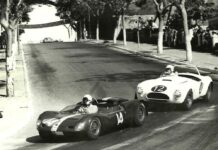 An AC Cobra At The Angola Grand Prix
