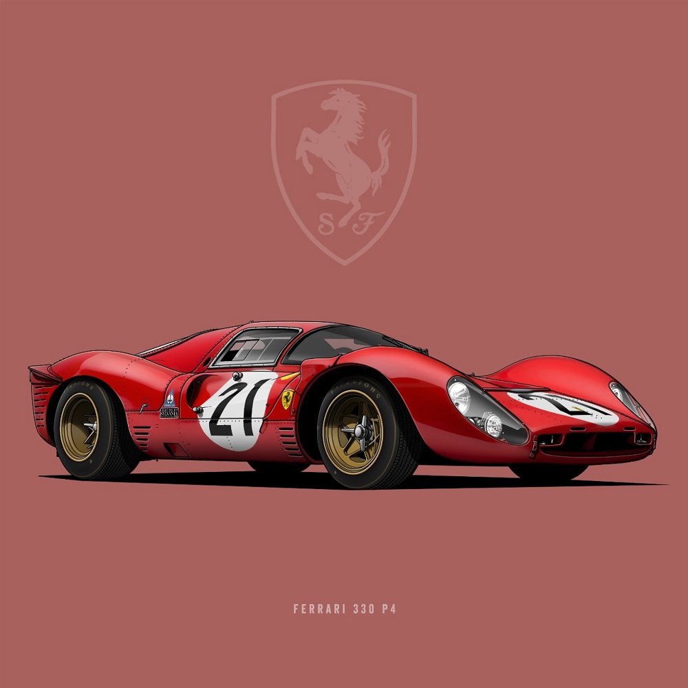 Ferrari 330 P4 By Helge Jepsen - collectorscarworld