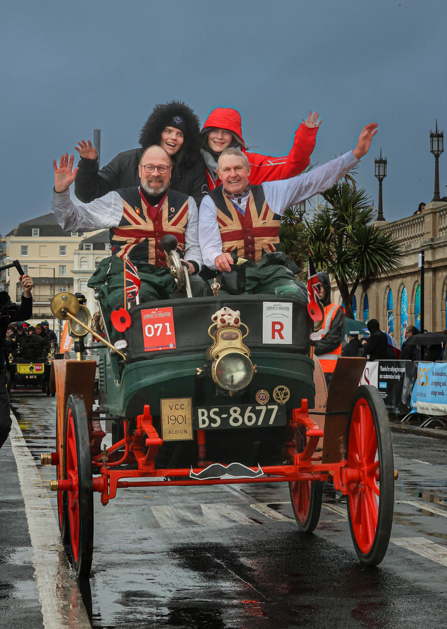 A Very Wet London to Brighton Veteran Car Run