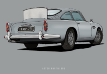 Aston Martin DB5 By Helge Jepsen
