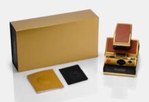 Polaroid 50th Anniversary Edition Gold SX-70 Instant Film Camera