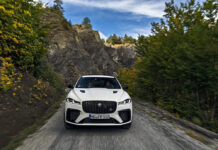 Because: Jaguar F-PACE SVR Alpine Rally Edition