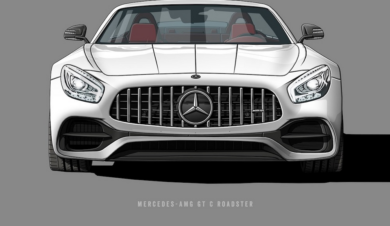 Mercedes-AMG GT C Roadster By Helge Jepsen