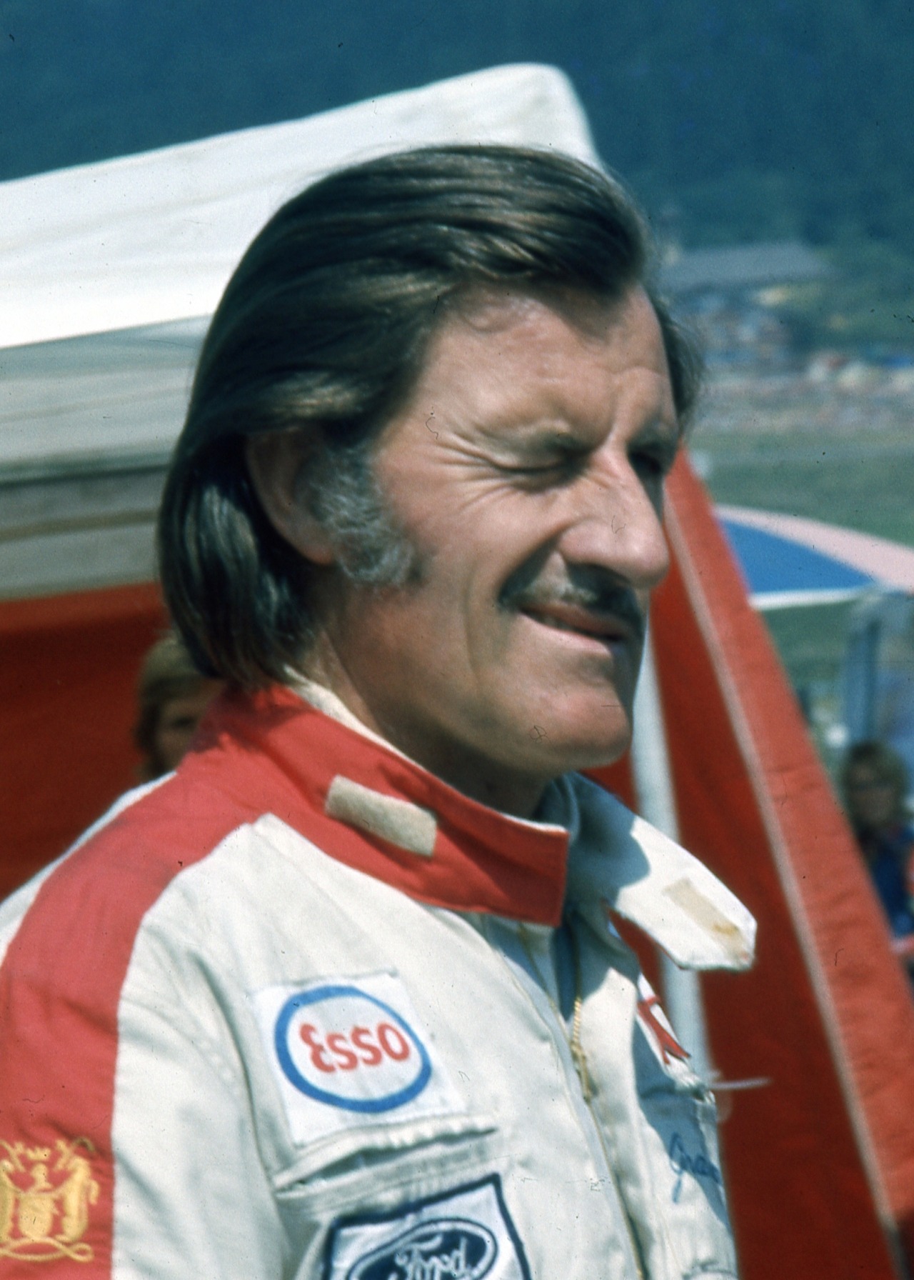 Graham Hill giving us a wink
