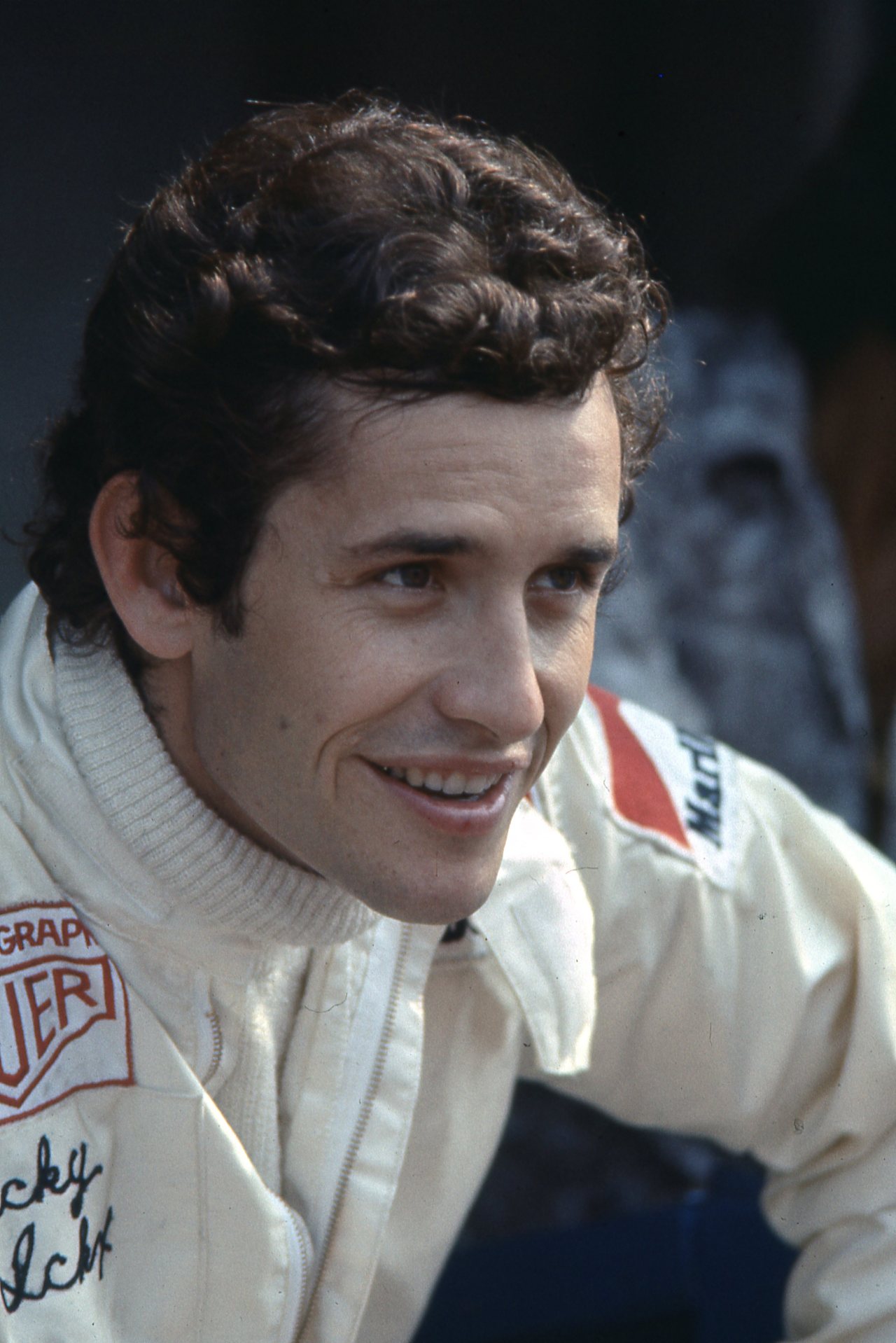 Jacky Ickx, in the pit in 1973