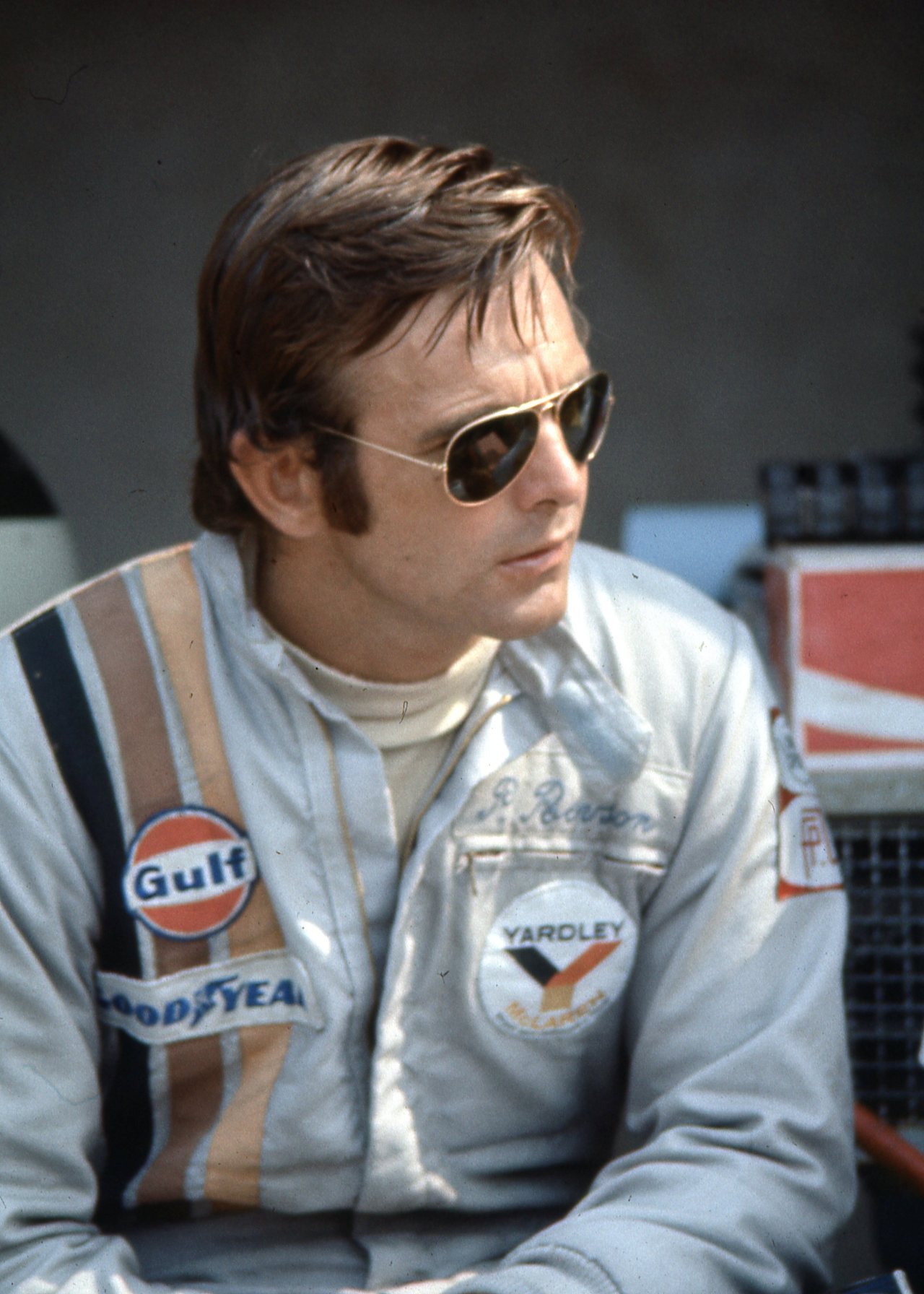 Peter Revson, racing for Yardley at the Osterreichring in 1973
