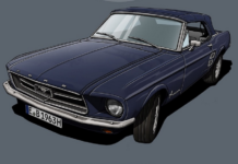 Ford Mustang Cabriolet By Helge Jepsen