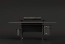 Frank Lloyd Wright Racine Desk