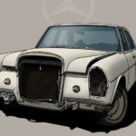 Mercedes-Benz W 108/109 By Helge Jepsen