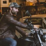 Thompson Leather Moto Jacket By Buffalo Jackson