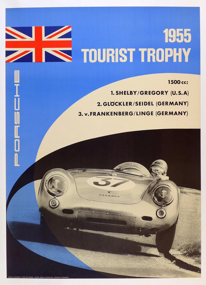Tony’s Choice: Porsche 1955 Tourist Trophy Poster