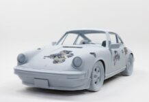 Blue Calcite Eroded Porsche 911 At Petersen Museum Blue Calcite Eroded Porsche 911 By Arsham Auto Motive