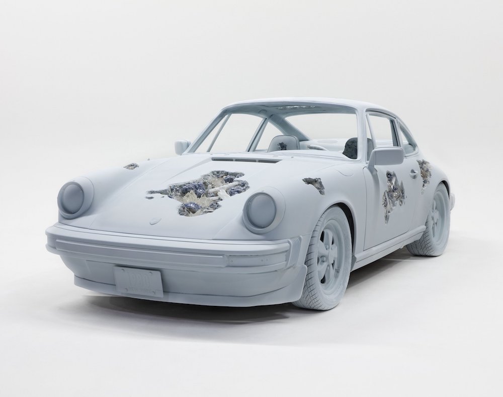 Blue Calcite Eroded Porsche 911 By Arsham Auto Motive