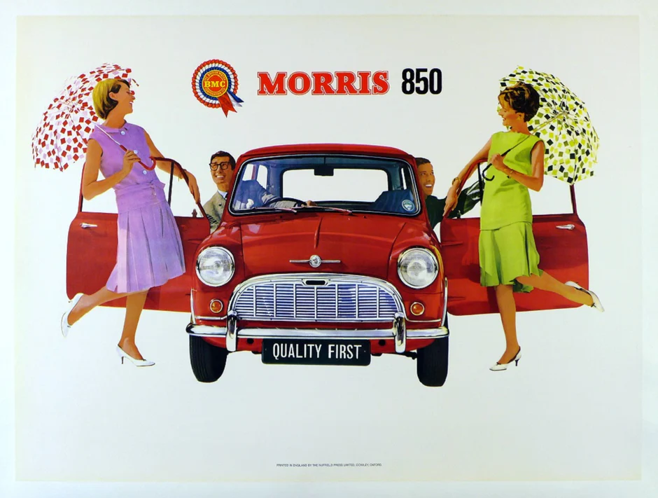 Tony’s Choice: Mini Morris 850 Poster