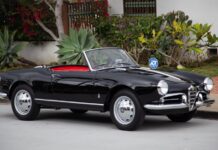 1958 Alfa Romeo Giulietta Spider Veloce
