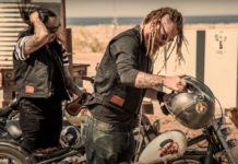 The Wasteland Vest By Tobacco Motorwear