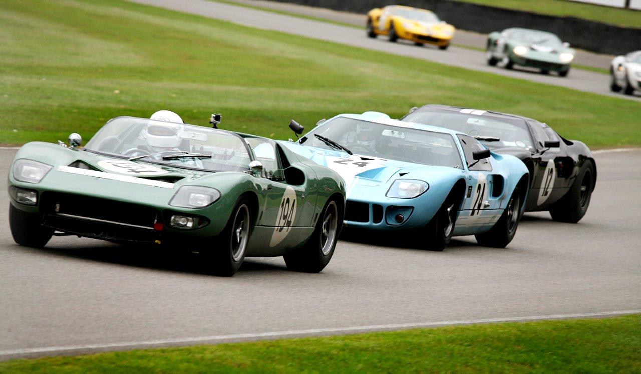 12 various GT40s