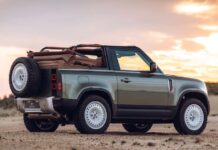 New 4×4 Defender Convertible By Heritage Customs