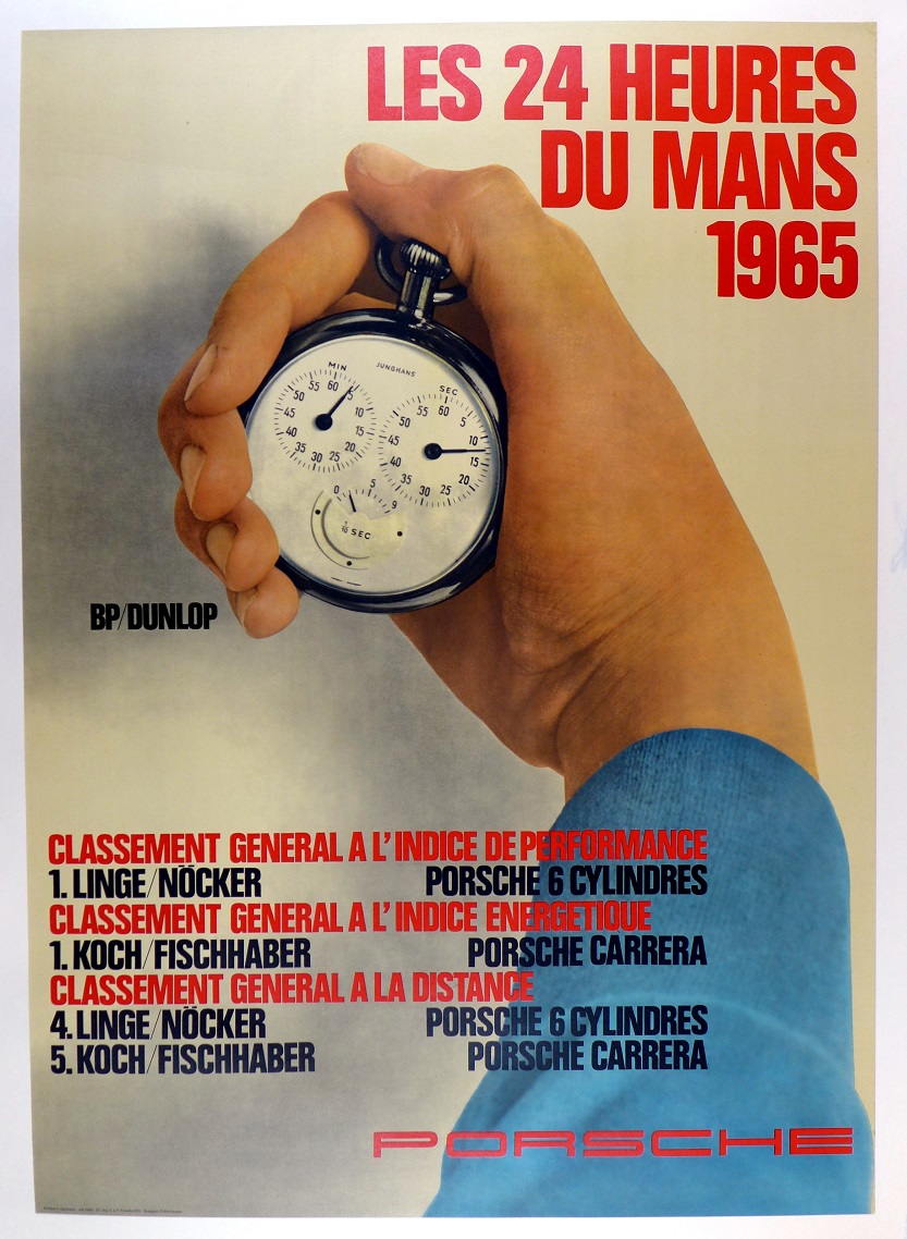 Tony’s Choice: Porsche Le Mans 1965 Poster 
