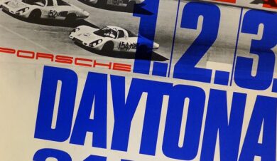 Tony’s Choice: 1-2-3 Daytona 1968 Porsche Factory Poster