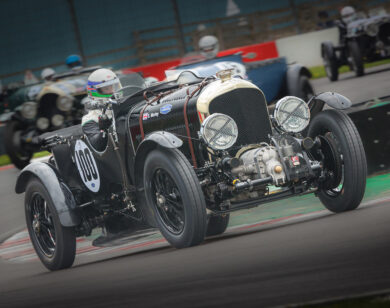 Donington Historic Festival & Race Debut Of Bentley Car Zero