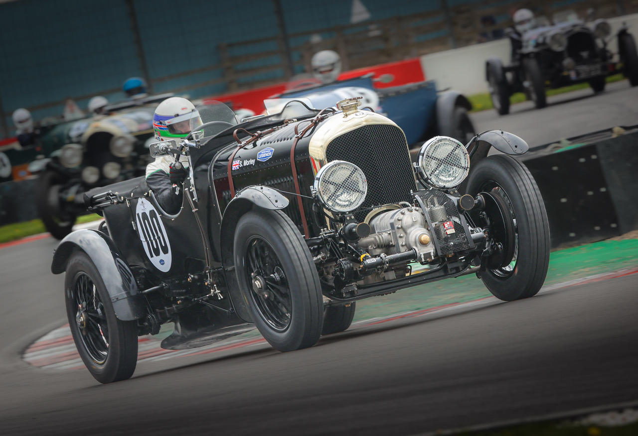 Donington Historic Festival & Race Debut Of Bentley Car Zero