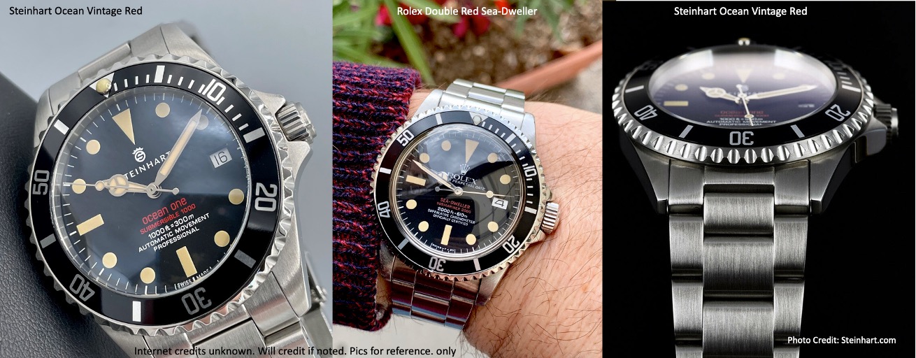 Steinhart ocean one vs hotsell rolex submariner