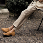 The Loafer Tan Suede By Taylor Stitch