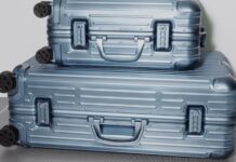 Rimowa Trunk Plus In Arctic Blue