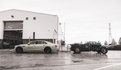 Bentley Installs Biofuel Tank At Crewe Factory