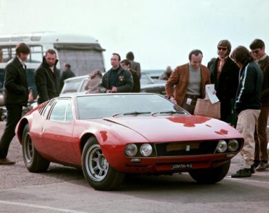 Moments In Motorsport (12): Sir Frank Williams – De Tomaso Mangusta