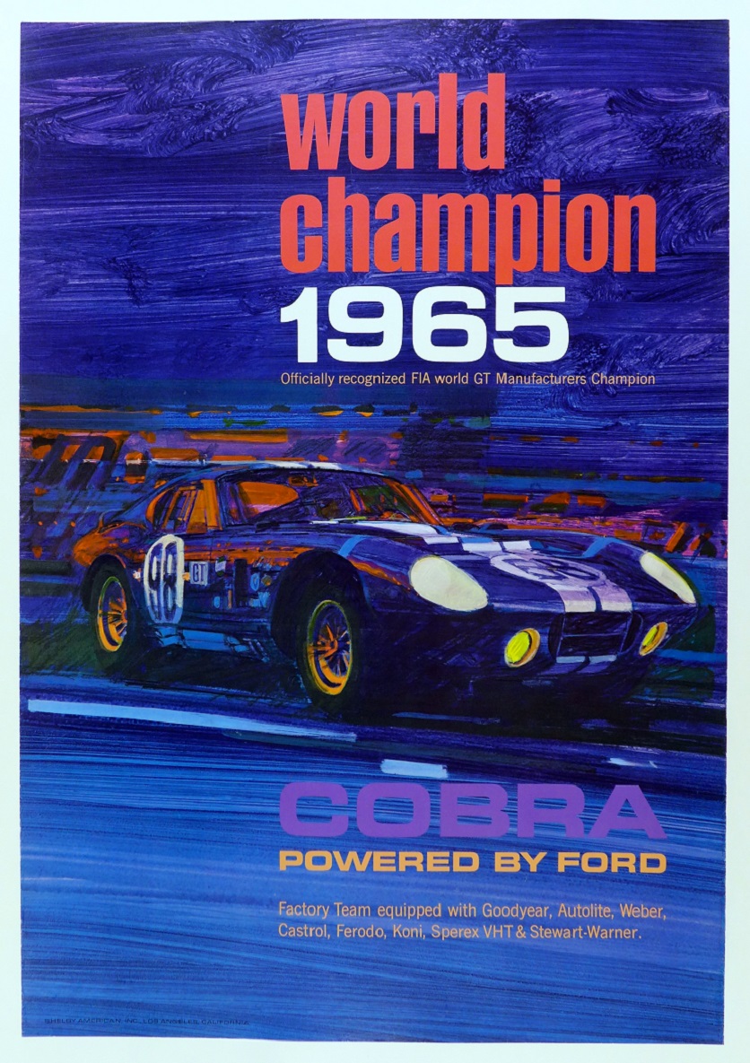 Tony’s Choice: 1965 World Champion Poster