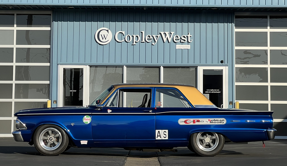 ビンテージ カークラブ プレート ファラオ ロカビリー 悪魔 サタン 1962 Ford Fairlane 500 - Holman-Moody Tribute - collectorscarworld
