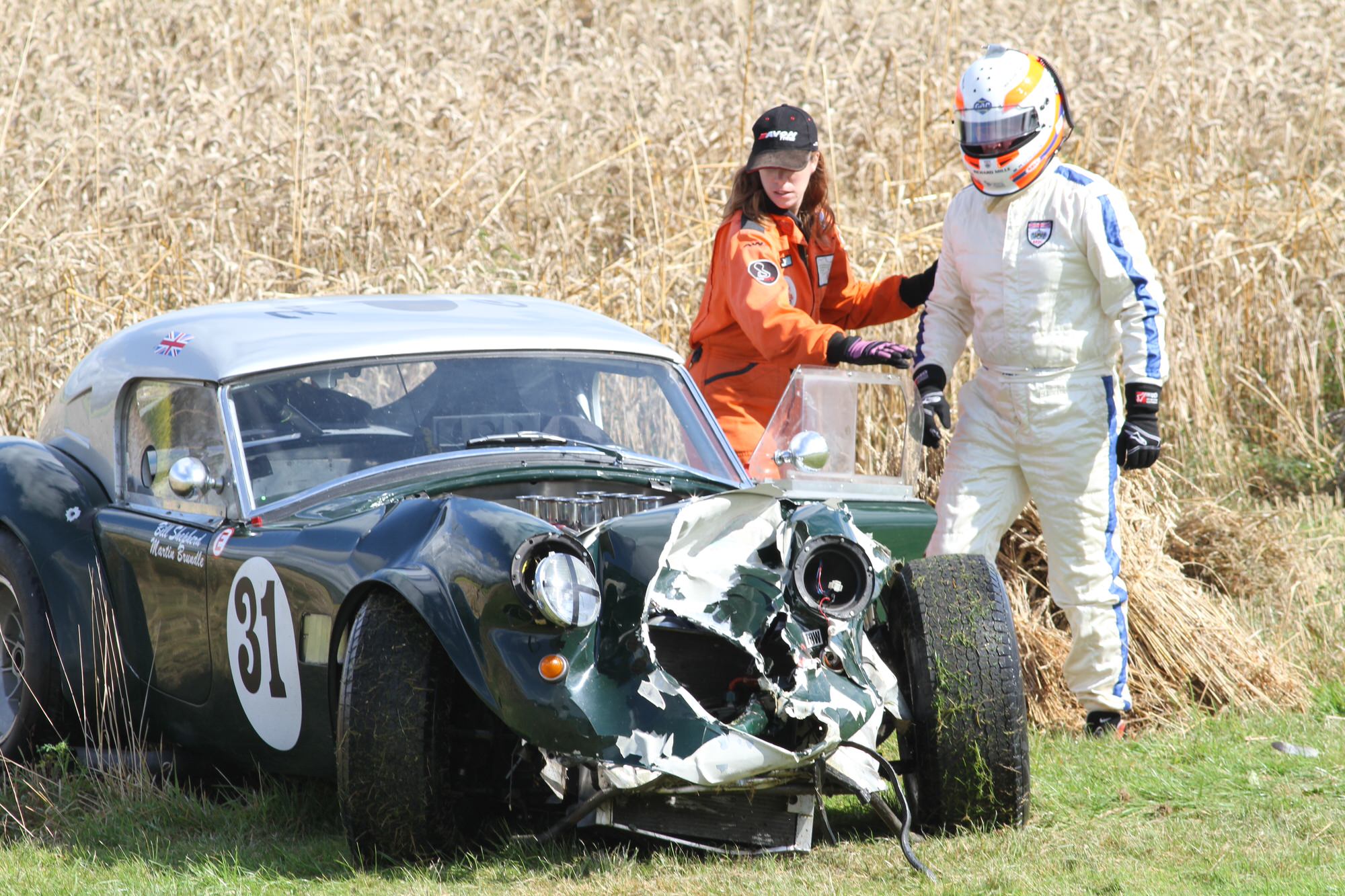 Cobra Crash at Goodwood 19