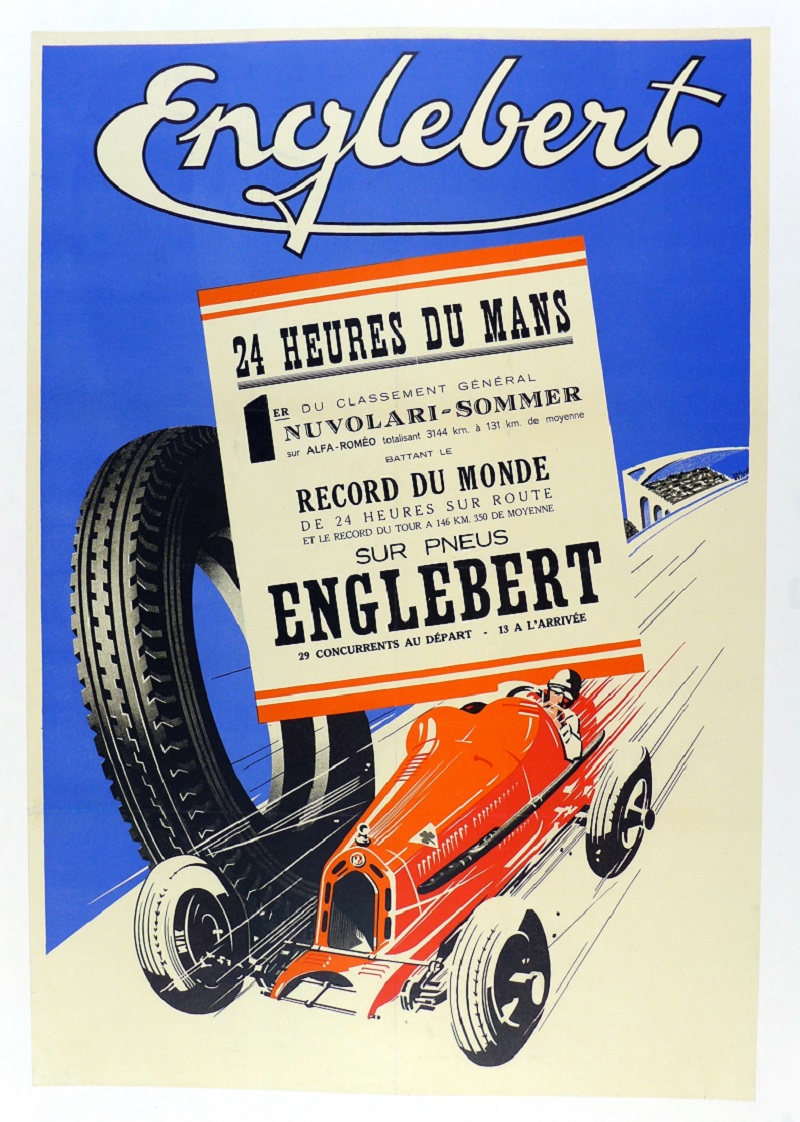 Tony’s Choice: Le Mans Englebert Commemorative Poster