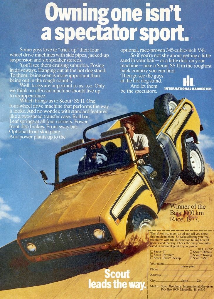 Scout II ad