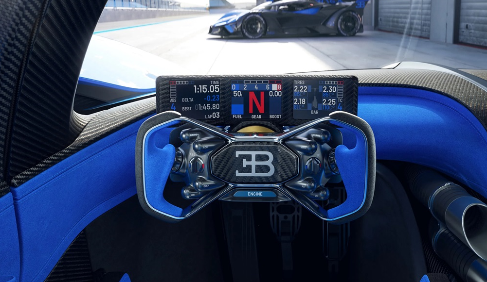 Bugatti Bolide: A Cockpit Designed For Track Experiences