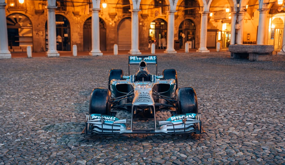 Sale Of Hamilton’s First Mercedes F1 Car Sets New Auction Record