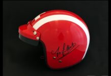 Jo Siffert Swiss Flag Helmet